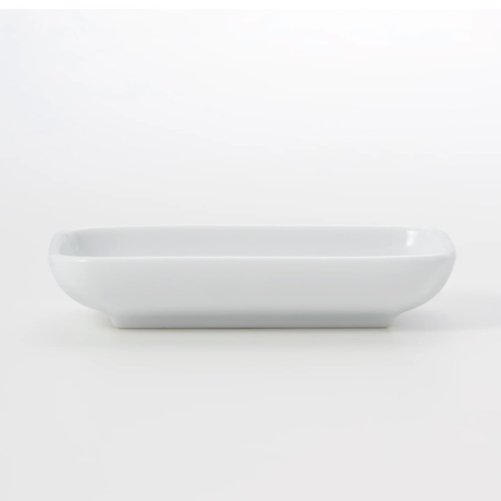 FREE IN BUNDLE* White porcelain rectangular dish